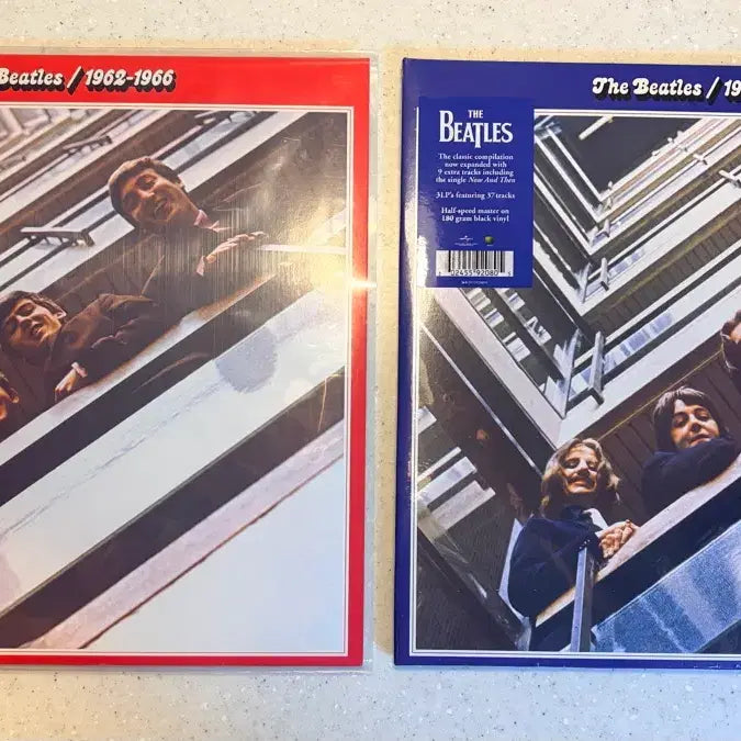 [BUNJANG] The Beatles 1962-1966 (Red) &amp; 1967-1970 (Blue) 3LP Bundle Set / (일괄)비틀즈 1962-1966(3LP) &amp; 1967-1970(3LP)