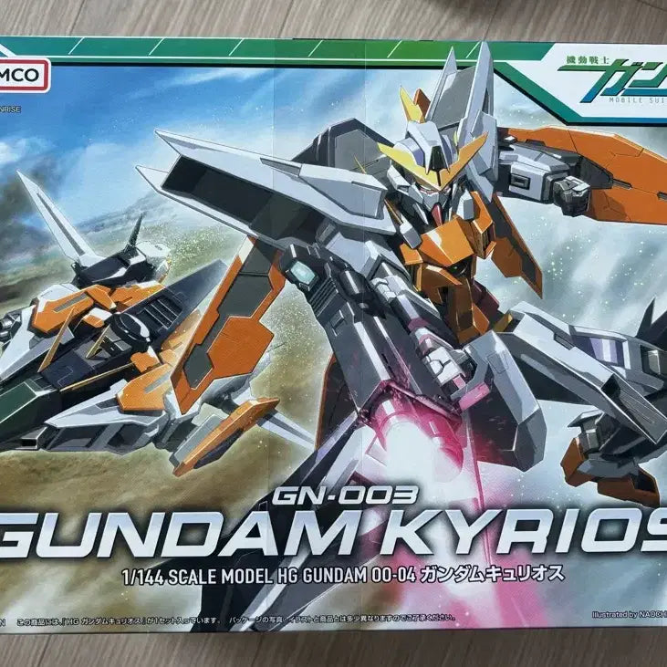 [BUNJANG] Bandai HG Gundam Kyrios 1/144 Plastic Model Kit / 반다이 HG 건담 큐리오스 1/144 프라모델 gn-003 Kyrios