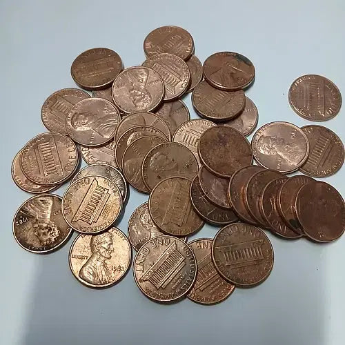[BUNJANG] 1982 Lincoln Penny Copper (CU) Bundle - 50 Coins (1 Roll) / 링컨페니 1982년도 CU 3.1g
