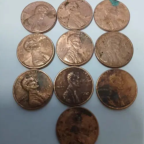 [BUNJANG] 1982 Lincoln Penny Copper (CU) Bundle - 50 Coins (1 Roll) / 링컨페니 1982년도 CU 3.1g