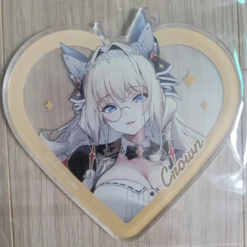 [BUNJANG] Niki and Gallery Crown Acrylic Coaster + Acrylic Stand / 니케 and gallery 크라운 아크릴 코스터 + 아크릴 스탠드