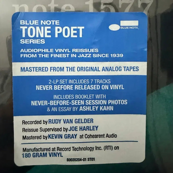 [BUNJANG] John Coltrane Blue Train The Complete Masters 2LP Blue Note Tone Poet Series / 존 콜트레인 Blue Train 2LP(컴플리트 시리즈)
