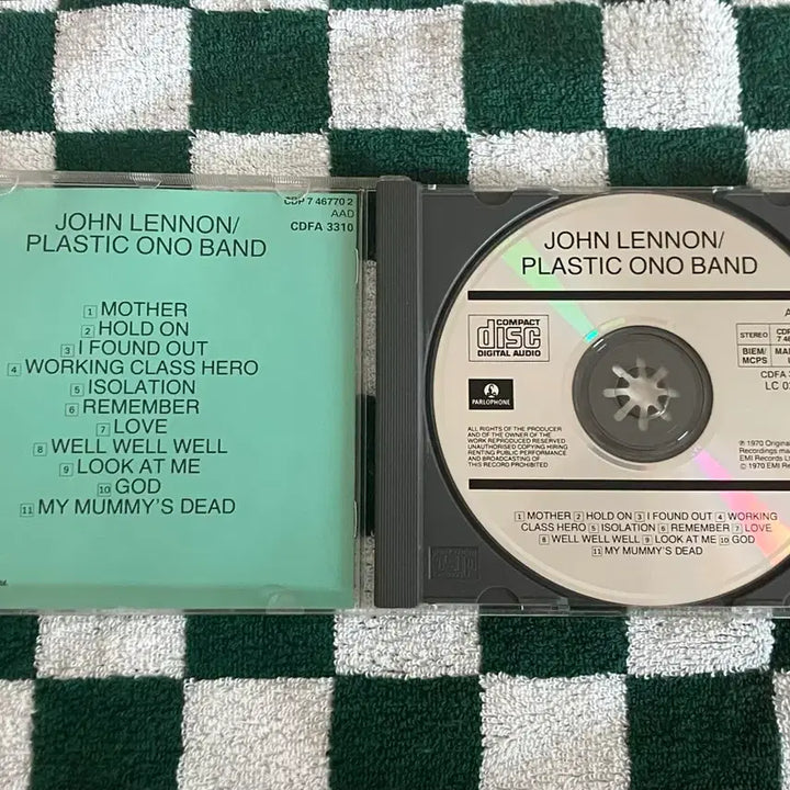 [BUNJANG] The Beatles John Lennon 70s Plastic Ono Band UK CD / 비틀즈 존레논 70s 플라스틱 오노 밴드 UK CD 팝 시디