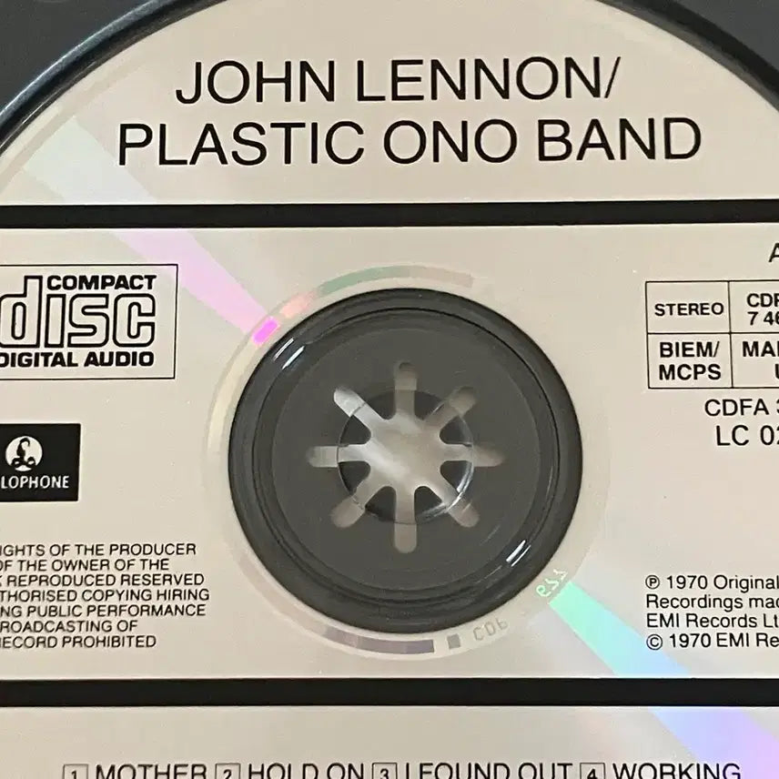 [BUNJANG] The Beatles John Lennon 70s Plastic Ono Band UK CD / 비틀즈 존레논 70s 플라스틱 오노 밴드 UK CD 팝 시디
