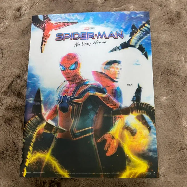 [BUNJANG] Spider-Man: No Way Home Original Ticket Book Lenticular Poster Megabox Exclusive / 스파이더맨 노웨이홈 오리지널 티켓북 렌티큘러 포스터 메가박스