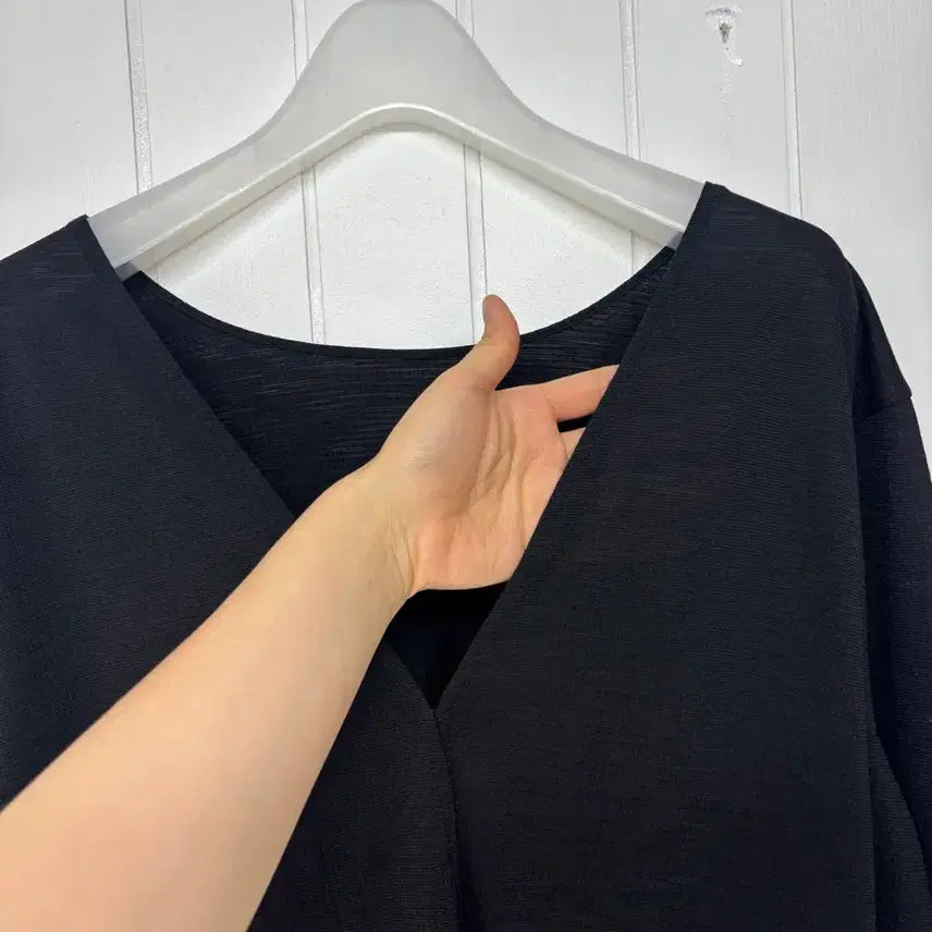 [BUNJANG] Barrel Black Cover-up Cardigan SM / Barrel 베럴 블랙 커버업 가디건 SM(~마른66)