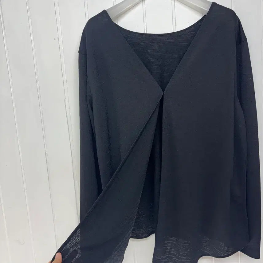 [BUNJANG] Barrel Black Cover-up Cardigan SM / Barrel 베럴 블랙 커버업 가디건 SM(~마른66)