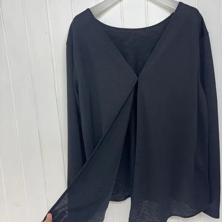 [BUNJANG] Barrel Black Cover-up Cardigan SM / Barrel 베럴 블랙 커버업 가디건 SM(~마른66)