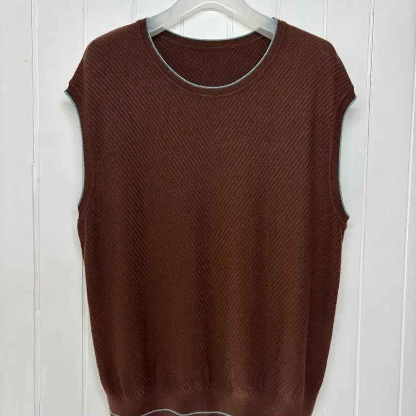 [BUNJANG] Laciento Brown Summer Knit Vest Women&