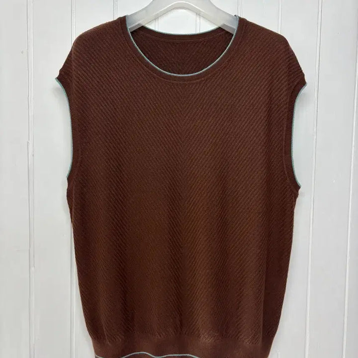 [BUNJANG] Laciento Brown Summer Knit Vest Women&