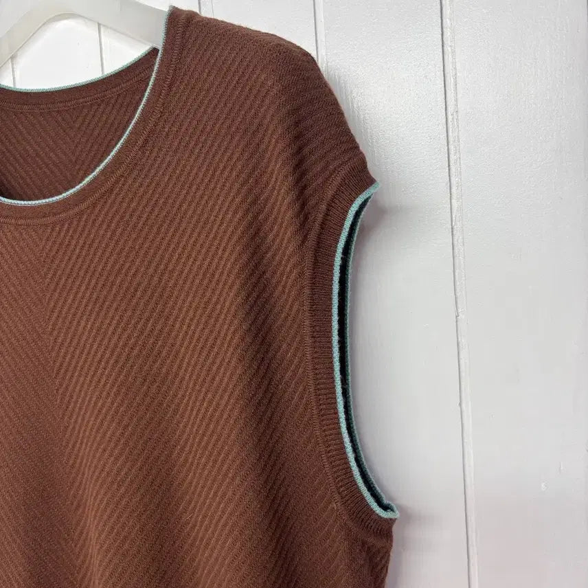 [BUNJANG] Laciento Brown Summer Knit Vest Women&