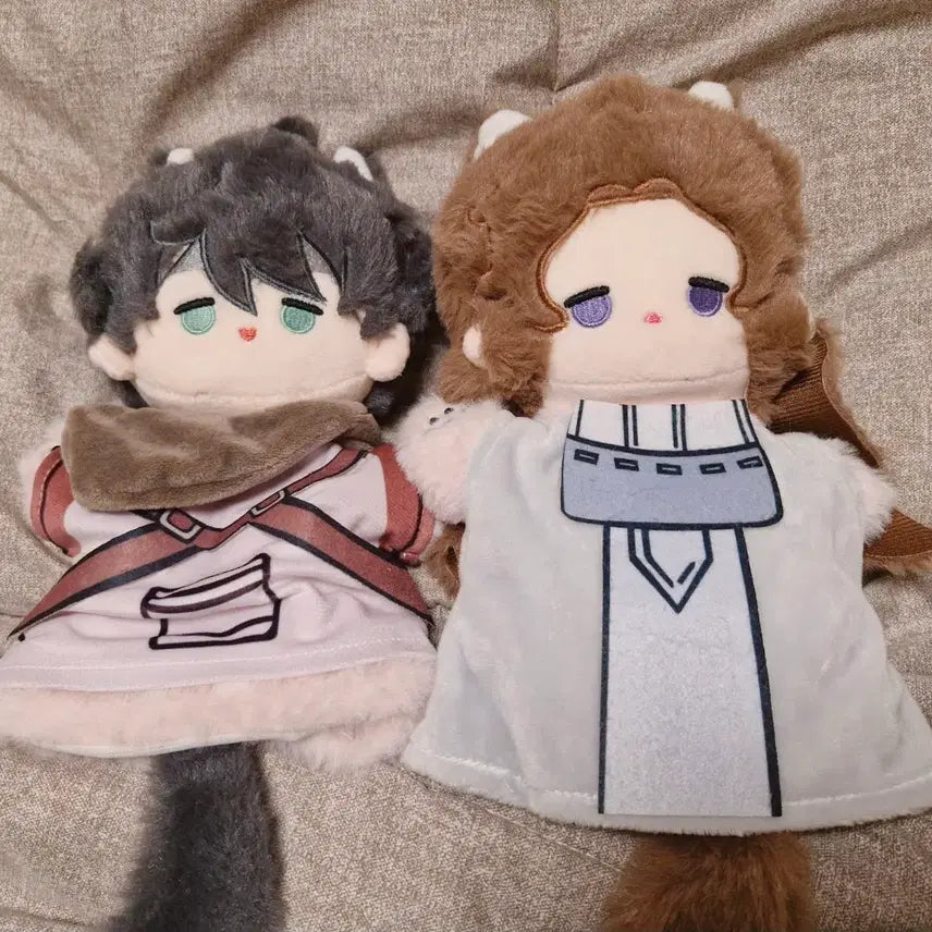 [BUNJANG] Identity V Doctor &amp; Psychologist Plush Set / 제5인격 환자 심리학자 손인형 인형 심학 비공굿