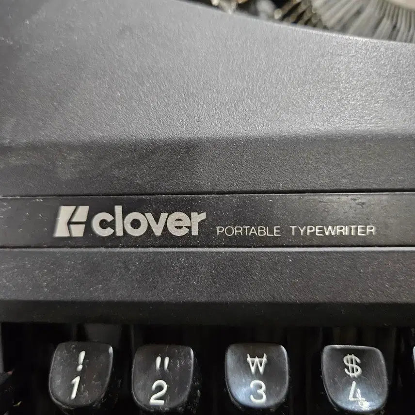 [BUNJANG] Clover Top Star 10S Korean Typewriter / 크로바 탑스타 한글 타자기