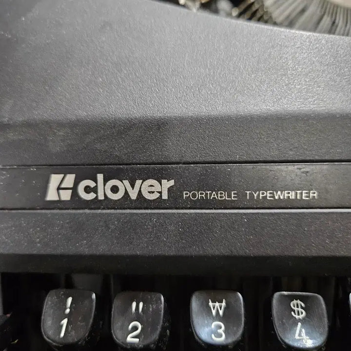 [BUNJANG] Clover Top Star 10S Korean Typewriter / 크로바 탑스타 한글 타자기