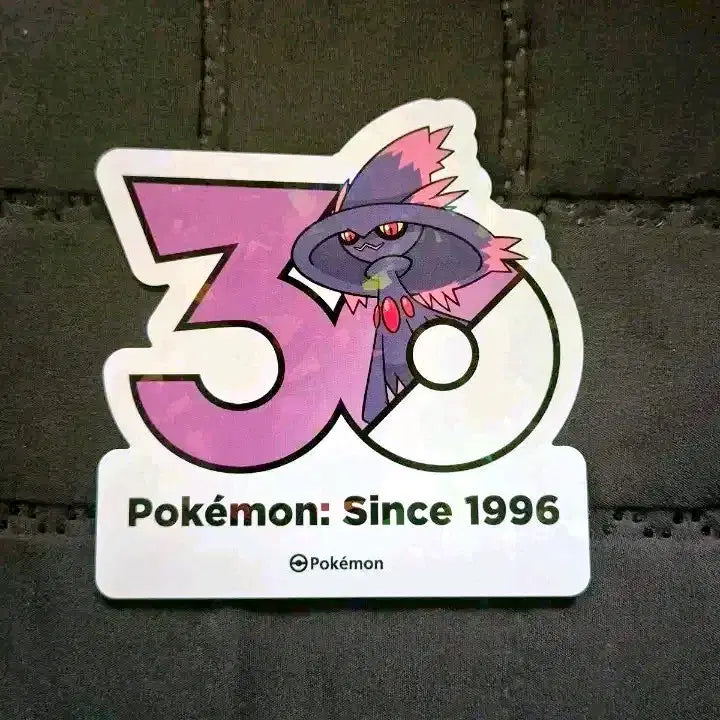 [BUNJANG] Pokemon 30th Anniversary Mumage Sticker / 포켓몬 30주년 기념 스티커 무우마직 판매/교환