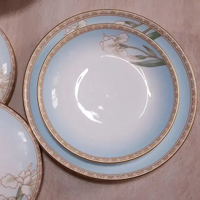 [BUNJANG] Prauna Flower Pattern Dinnerware Set / 프라우나밥,국,접시세트