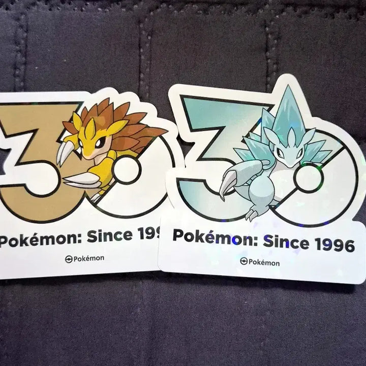 [BUNJANG] Pokemon 30th Anniversary Sticker Set / 포켓몬 30주년 기념 스티커 고지/알로라 판매/교환
