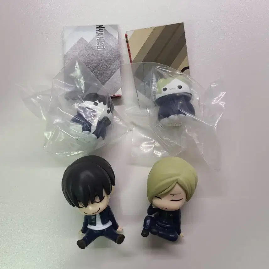 [BUNJANG] Jujutsu Kaisen Nanami &amp; Haibara Mega Cat Shoulder-Bump Gacha Set / 주술회전 나나미 켄토 하이바라 회옥옥절 메가캣 어깨쿵 가챠 일괄 세트