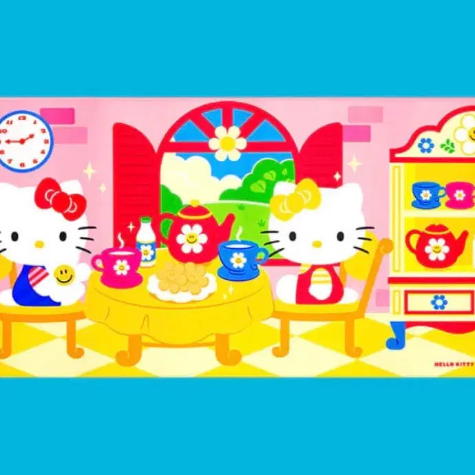 [BUNJANG] Wiggle Wiggle Hello Kitty Desk Mat / 위글위글 헬로키티 장패드