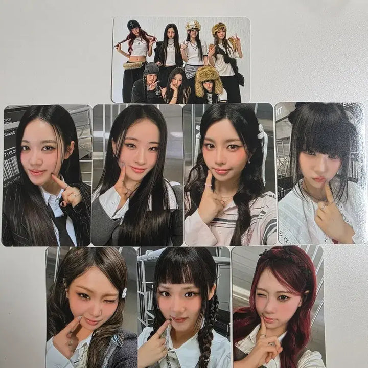 [BUNJANG] Hype Princess Official Photocard 8 Types Set / 하입프린세스 공방 포카 8종 세트