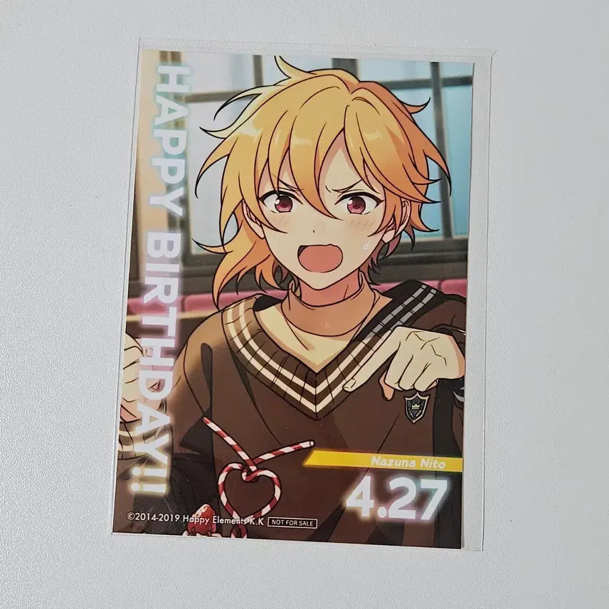 [BUNJANG] Ensemble Stars Nazuna Birthday Bromide / 앙스타 나즈나 생일 브로마이드
