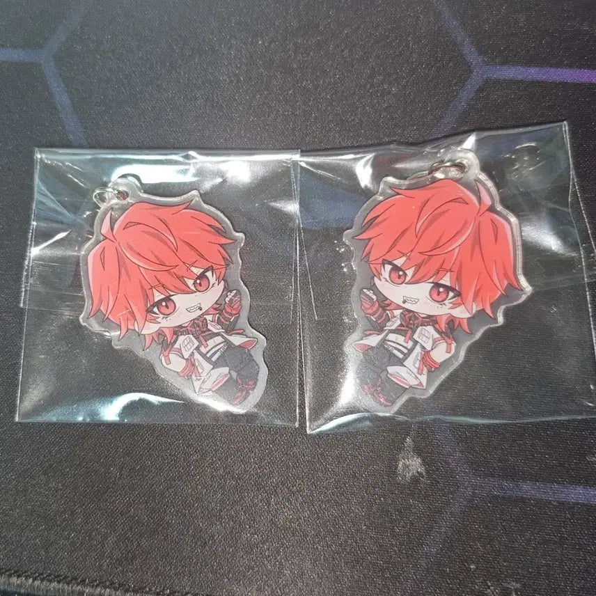 [BUNJANG] Oyes LIREREVOLUTION Collaboration Acrylic Keyring Ryu Bundle Set (2 pcs) / 오예스 리레볼루션 콜라보 아크릴 키링 류 2개 일괄