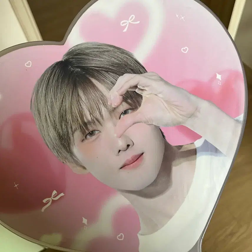 [BUNJANG] NCT DREAM Jisung Heart Uchiwa / 엔시티드림 지성 하트 우치와 블루베리님