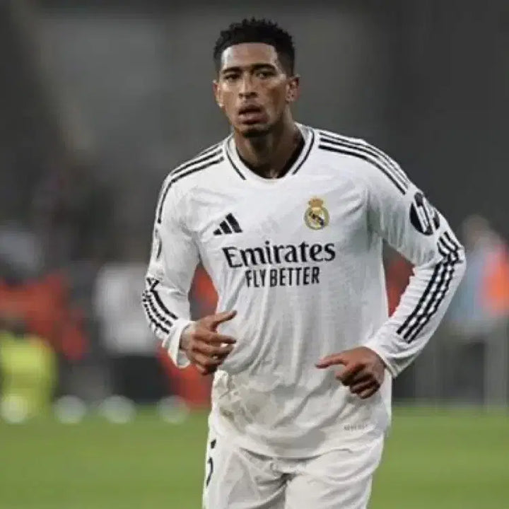 [BUNJANG] Adidas 24-25 Real Madrid Home Bellingham Long Sleeve Jersey / 아디다스 24-25 레알마드리드 홈 벨링엄 긴팔