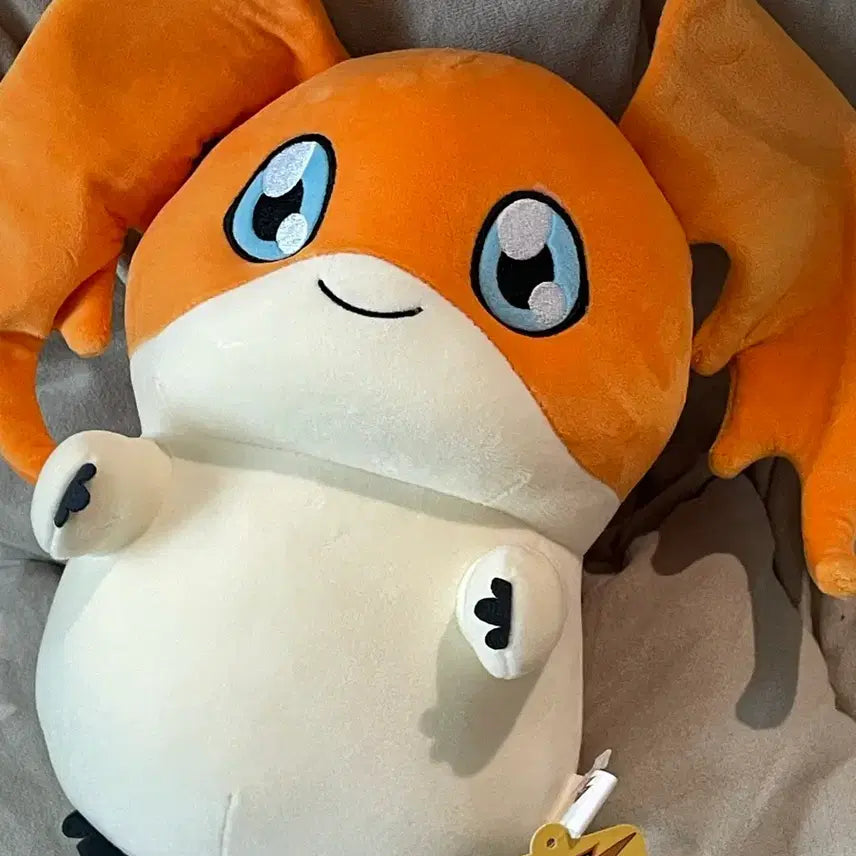 [BUNJANG] Digimon Tokomon Plush Toy / 디지몬 파닥몬 인형