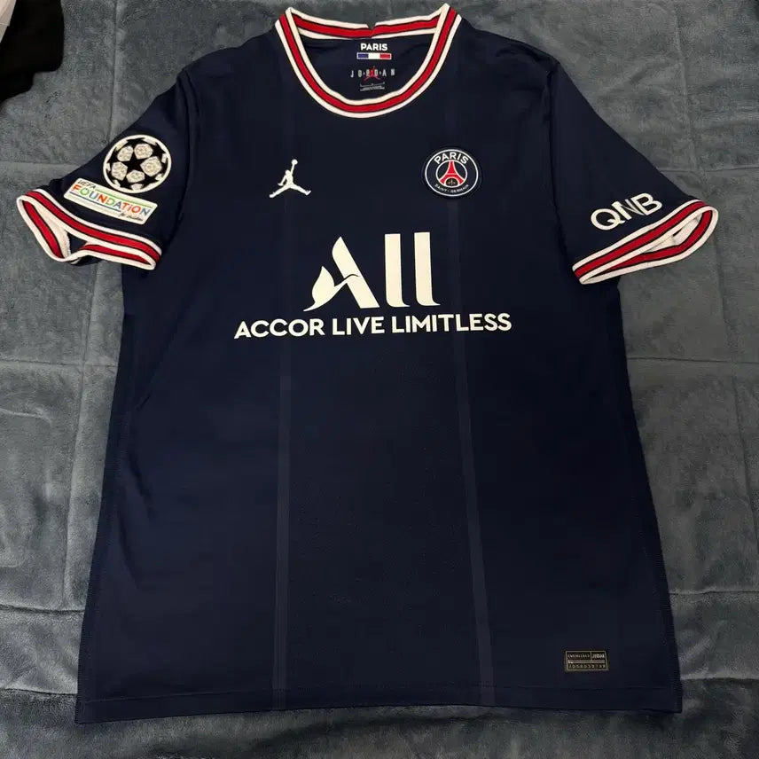 [BUNJANG] Paris Saint-Germain 21-22 Home Replica Neymar Jersey (L) / Psg 21-22 home 레플리카 해외L 네이마르마킹
