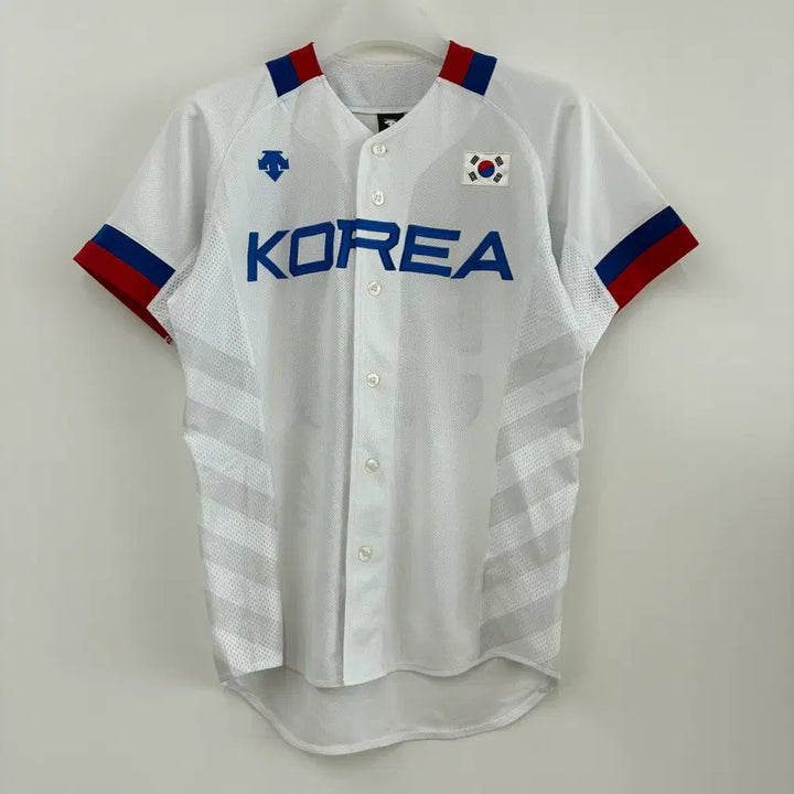 [BUNJANG] Descente 2014 Incheon Asian Games Kim Hyun-soo Signed Player Jersey (Size M) / 데상트 2014 인천아시아게임 국가대표 김현수 마킹 선수싸인 유니폼