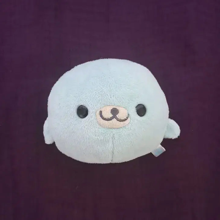 [BUNJANG] San-X Mamegoma Seal Plush Toy (Mint/Sky Blue) / 산엑스 모찌 마메고마 인형 민트 하늘 소라고마