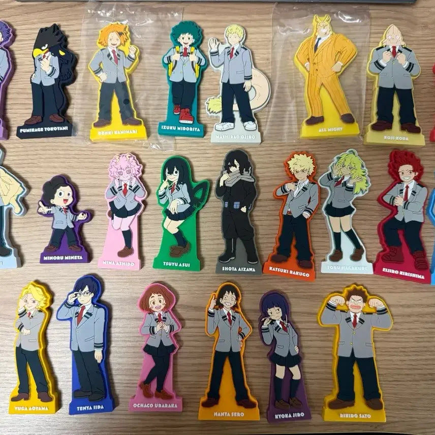 [BUNJANG] My Hero Academia Ichiban Shoji Lucky Draw Standee Bundle Set / (일괄) 나히아 제일복권 러버스탠드 23개 전종