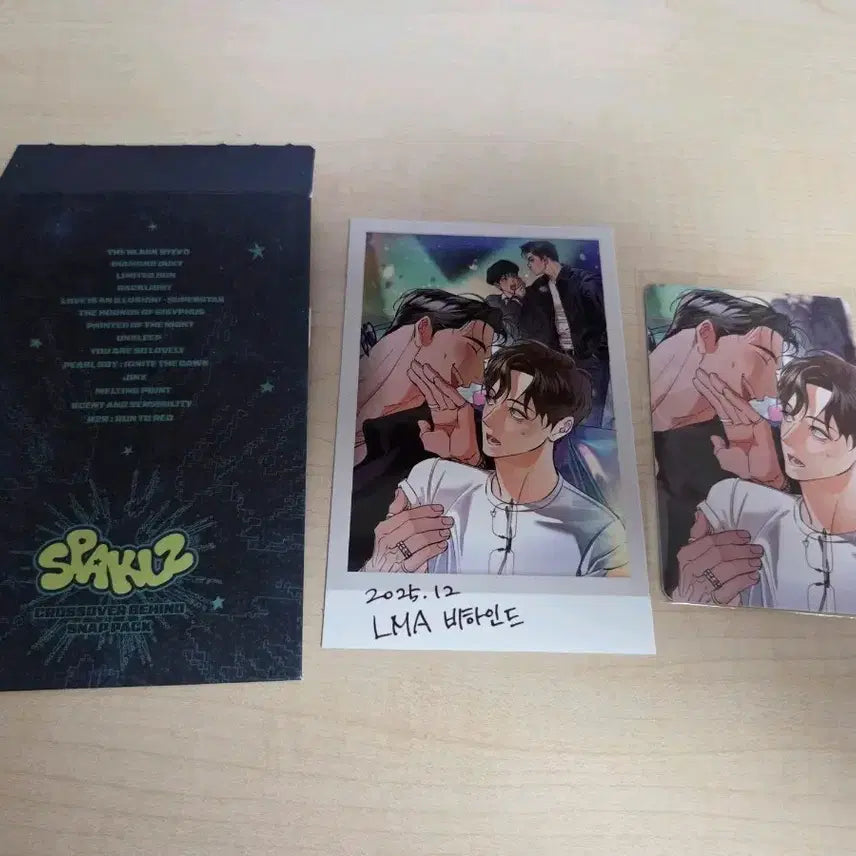 [BUNJANG] Resin Sparkles Pop-up Crossover Behind Snap Pack Sealless / 레진 스파클즈 팝업 크로스오버 비하인드 스냅팩 시포개 시시포스의개들