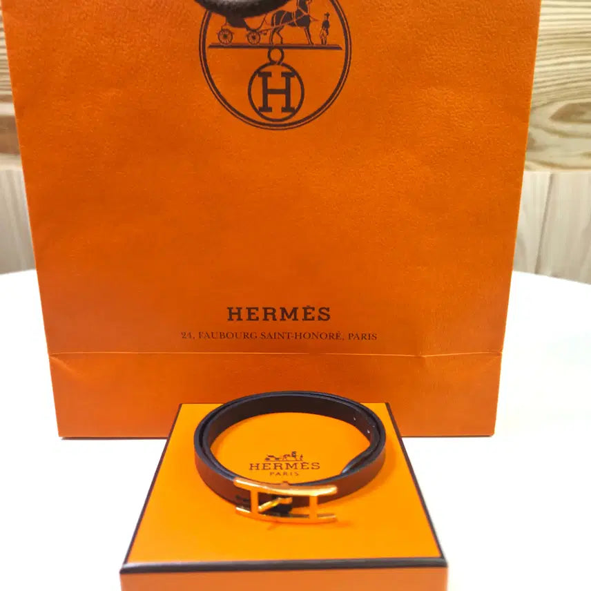 [BUNJANG] Hermès Bihapi Double Tour Bracelet / 에르메스 비하피 더블투어 팔찌