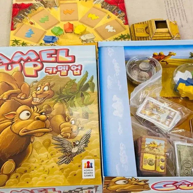 [BUNJANG] Camel Up Board Game Full Set / 카멜 업 보드게임 풀구성