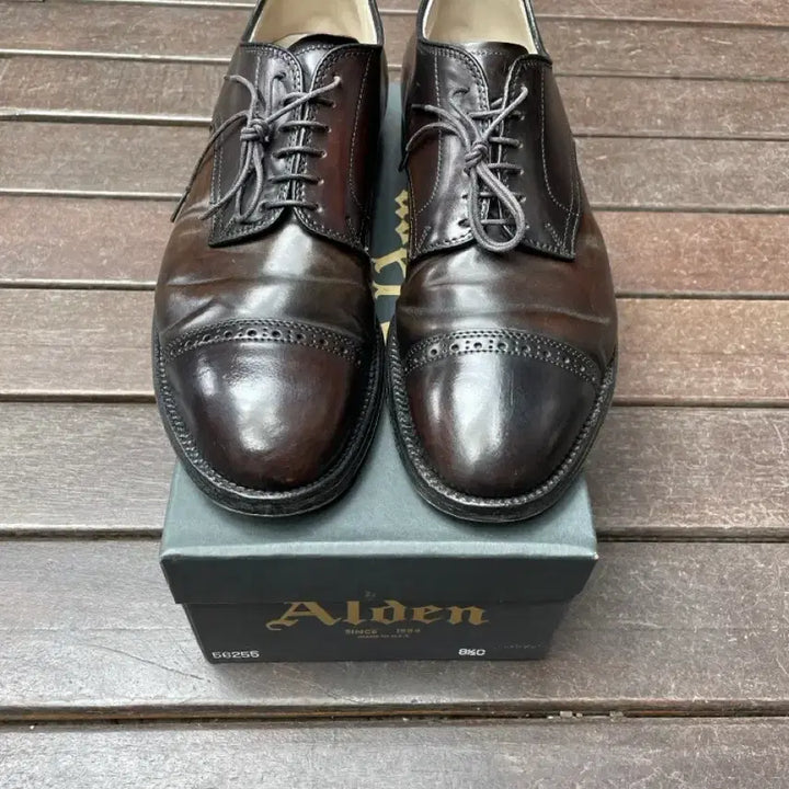 [BUNJANG] Alden Cordovan Anatomica Modified Cap Toe Last 56255 / 알든 코도반 아나토미카 별주 모디파이드 캡토 라스트 56255