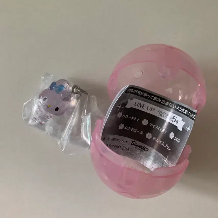 [BUNJANG] Sanrio My Melody Crystal Gacha Figure / 산리오 가챠 크리스탈 마이멜로디