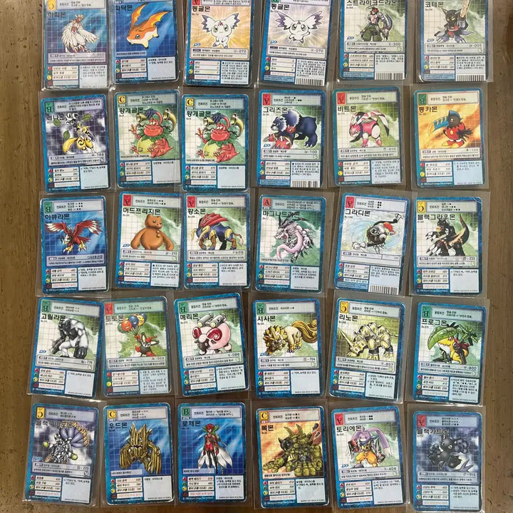 [BUNJANG] Digimon Card Collection Set (30 Cards) / 디지몬 카드 모음 1 (30장)