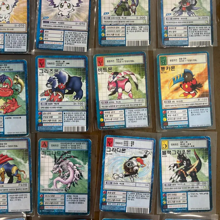 [BUNJANG] Digimon Card Collection Set (30 Cards) / 디지몬 카드 모음 1 (30장)