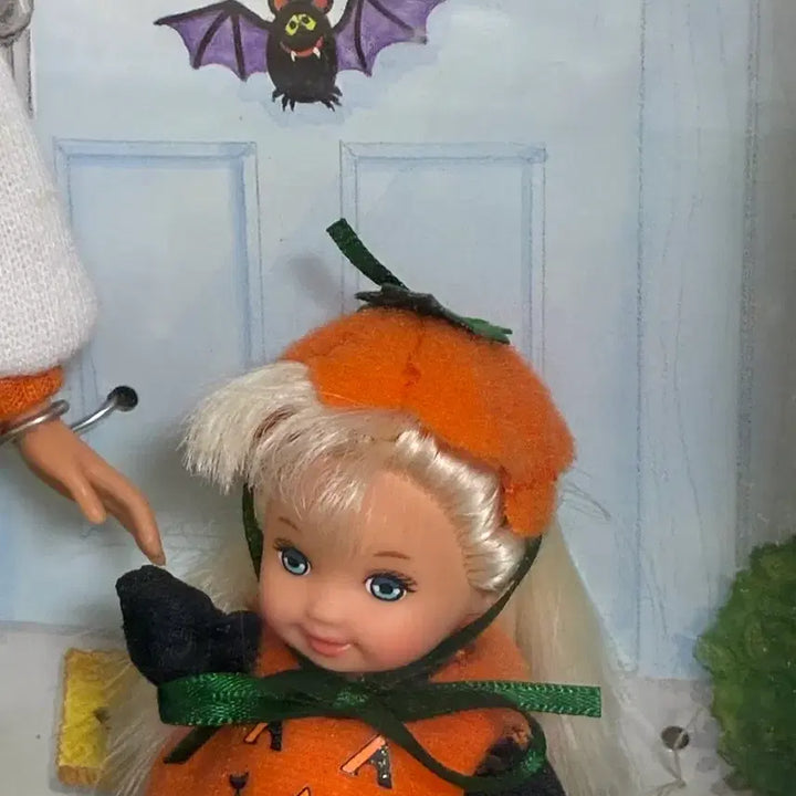 [BUNJANG] 1996 Happy Halloween Barbie &amp; Kelly Doll Set / 빈티지 바비 &amp; 켈리 해피 할로윈