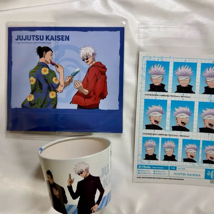 [BUNJANG] Jujutsu Kaisen Pop-up Cafe POB Gojo &amp; Geto Set / 주술회전 팝업 카페 특전 고죠 게토