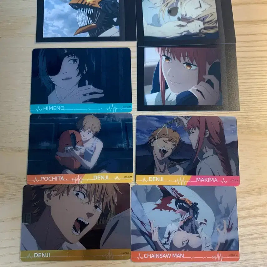 [BUNJANG] Chainsaw Man Metal Card Collection Bundle Set / (일괄) 체인소맨 메탈카드 파샤코레 일괄
