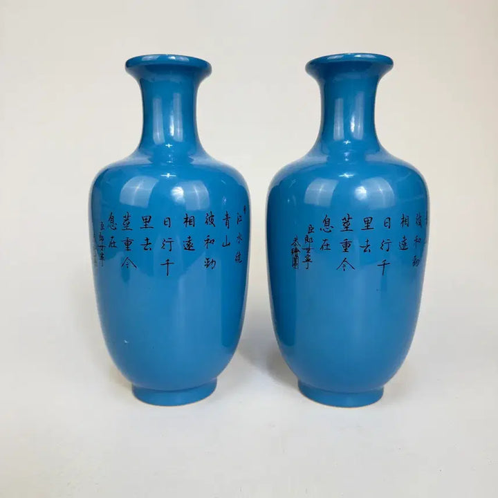 [BUNJANG] Lang Seriryeong Bunce Junmado Vase / 랑세령 분채 준마도 화병 일대