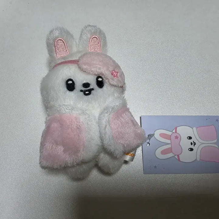[BUNJANG] Stray Kids SKZOO Ribbit 10cm Plush Eye Mask Blanket / 스트레이키즈 스키주 리빗 콩키주 10cm 안대 담요 스키주 팬미팅