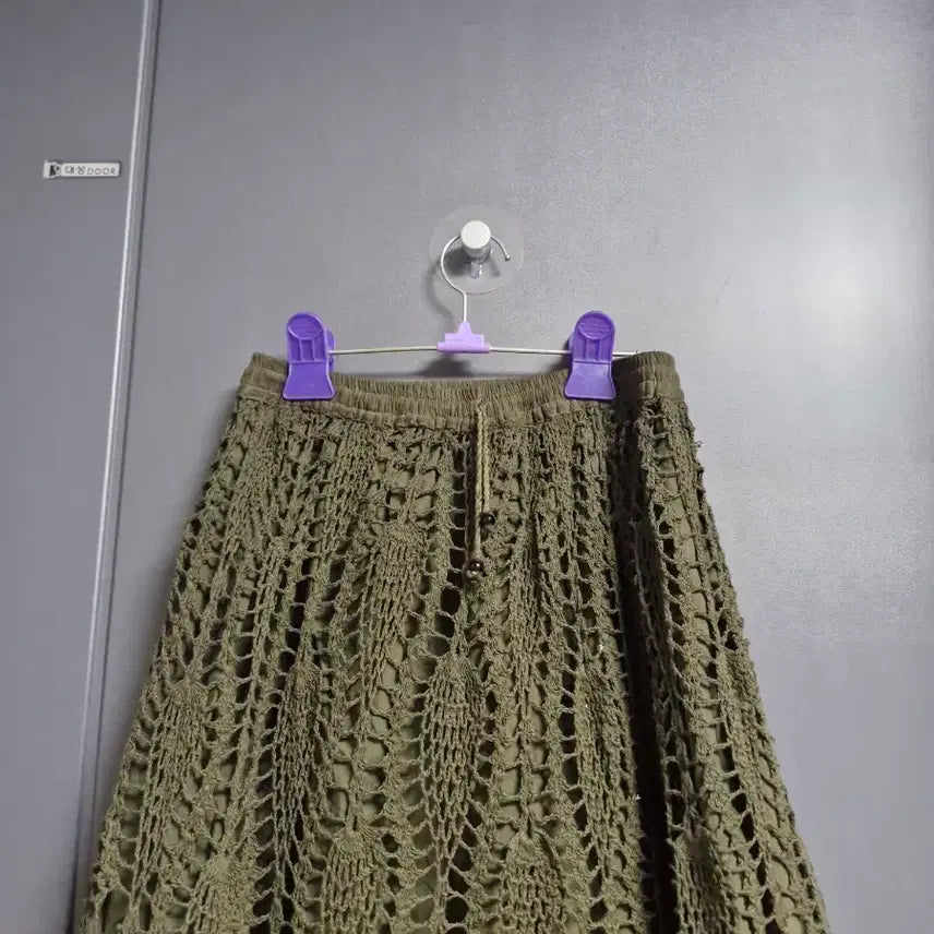 [BUNJANG] Handmade Knit Skirt / 손뜨게. 매우 고급스런 스커트 44ㅡ66. 새상품. 깅추