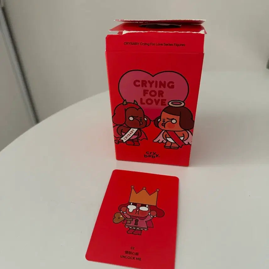 [BUNJANG] Pop Mart Crybaby Love Tears Figure Sealed / [미개봉]팝마트 크라잉베이비 사랑의눈물 피규어 새상품