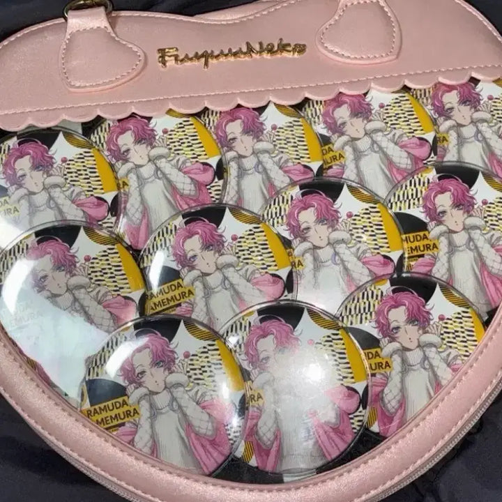 [BUNJANG] Fuyuneko Heart Ita Bag Pink / (에눌가능)후유네코 하트 이타백 핑크
