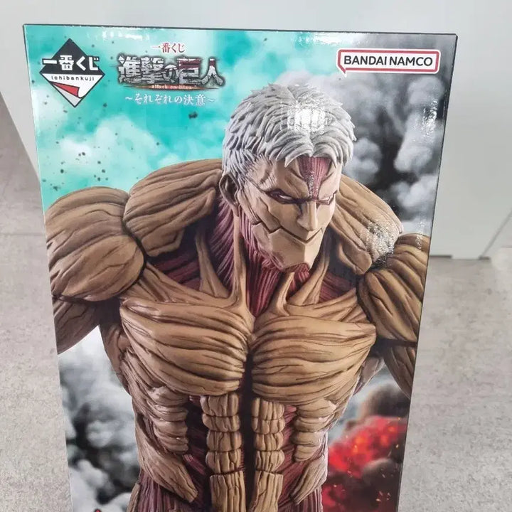 [BUNJANG] Attack on Titan Armored Titan A Prize Ichiban Shoji Figure (Sealed) / [택포38]미개봉 진격의거인 제일복권 A상 갑옷거인