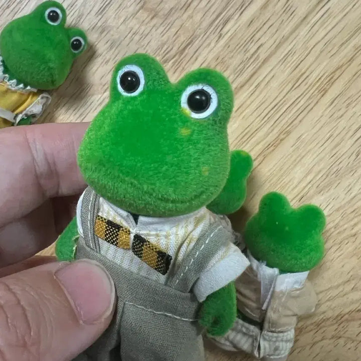 [BUNJANG] Sylvanian Families Frog Family Set / 올드 실바니안 개구리 가족